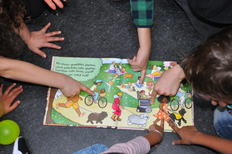 Wir vermitteln den Kindern, dass Unterschiede eine wertvolle Bereicherung sind.